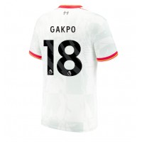 Camisa de time de futebol Liverpool Cody Gakpo #18 Replicas 3º Equipamento 2024-25 Manga Curta